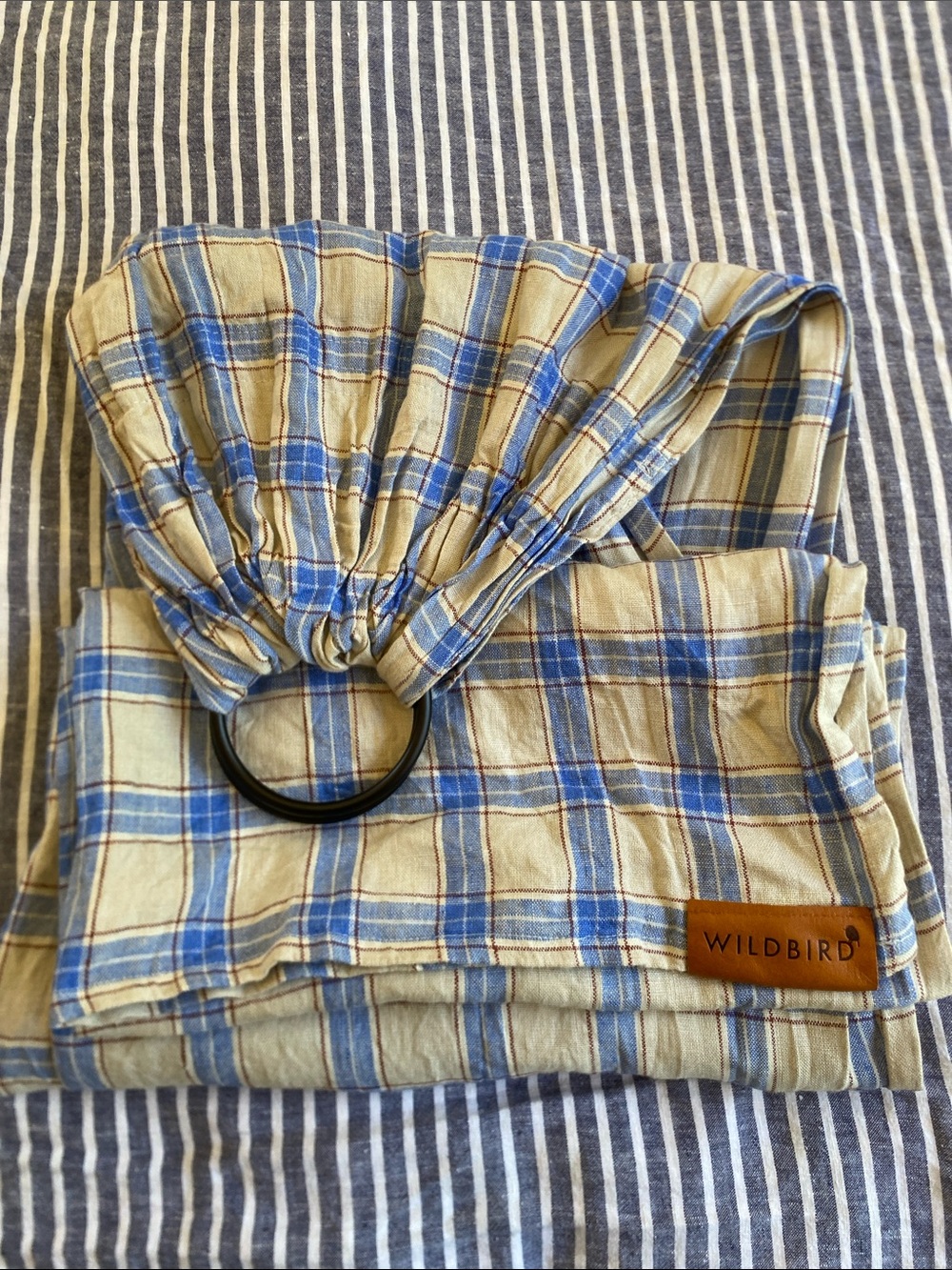 WildBird Linen Plaid Sling